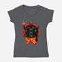 Geist-Womens-V-Neck-Tee-Roni Nucleart