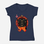 Geist-Womens-V-Neck-Tee-Roni Nucleart