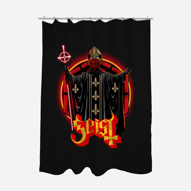 Geist-None-Polyester-Shower Curtain-Roni Nucleart