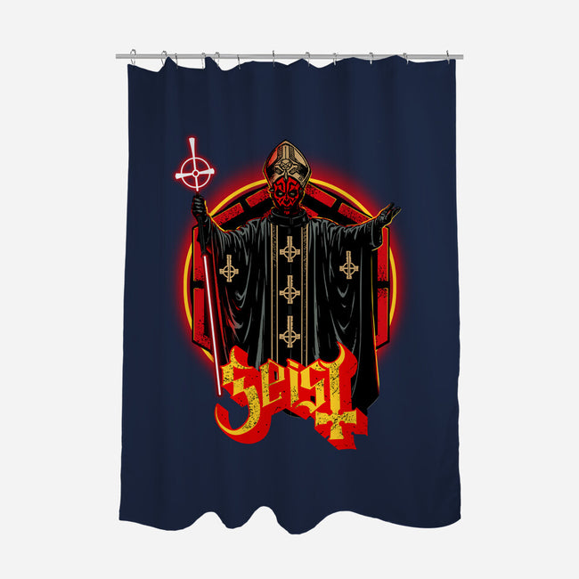 Geist-None-Polyester-Shower Curtain-Roni Nucleart