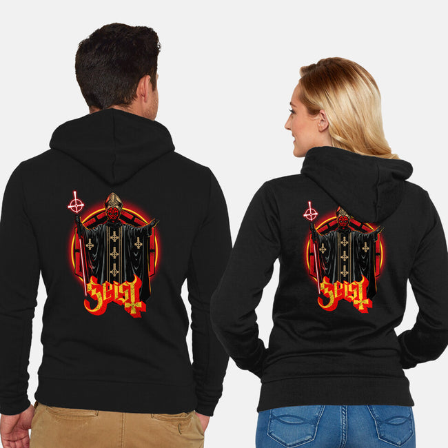 Geist-Unisex-Zip-Up-Sweatshirt-Roni Nucleart