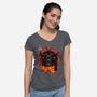 Geist-Womens-V-Neck-Tee-Roni Nucleart