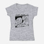 Dino Youth-Womens-V-Neck-Tee-leepianti