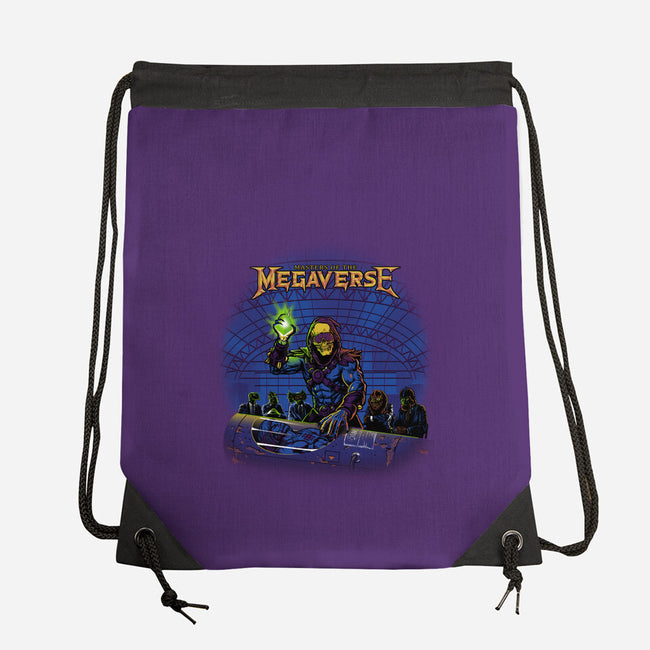 Masters Of The Megaverse-None-Drawstring-Bag-Roni Nucleart