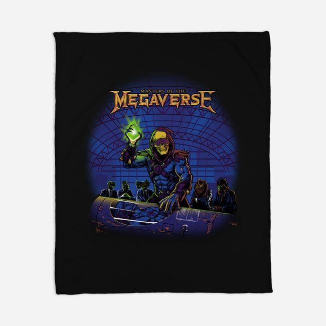 Masters Of The Megaverse-None-Fleece-Blanket-Roni Nucleart
