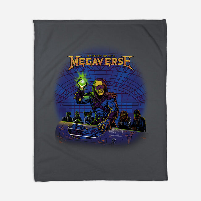 Masters Of The Megaverse-None-Fleece-Blanket-Roni Nucleart