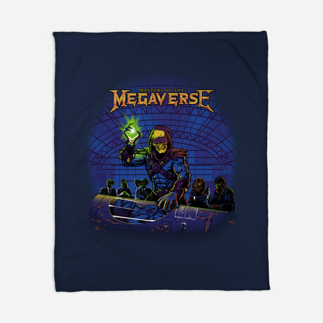 Masters Of The Megaverse-None-Fleece-Blanket-Roni Nucleart