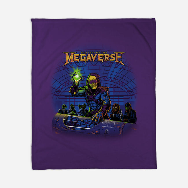 Masters Of The Megaverse-None-Fleece-Blanket-Roni Nucleart