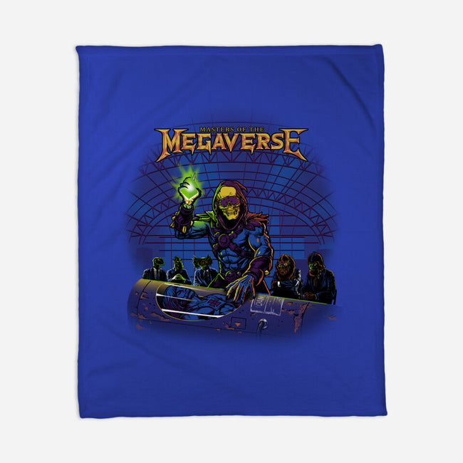 Masters Of The Megaverse-None-Fleece-Blanket-Roni Nucleart