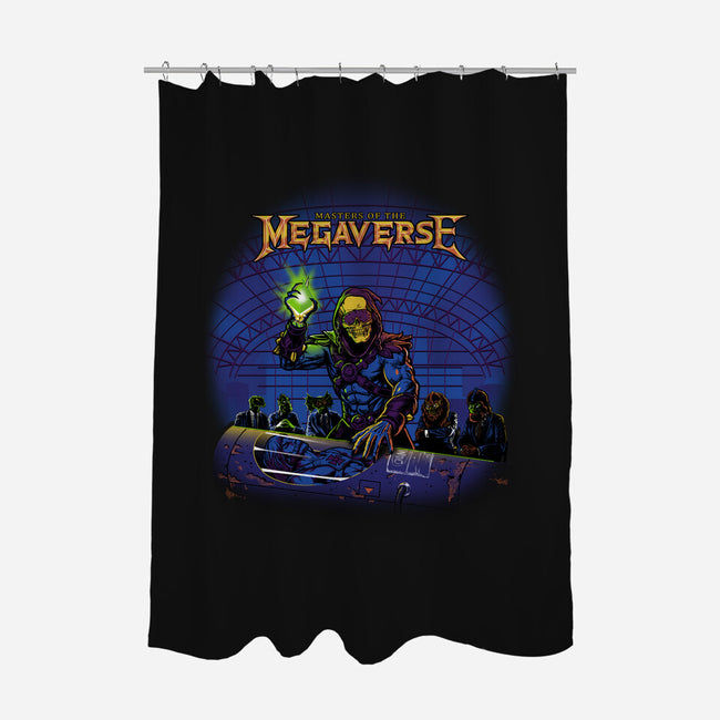 Masters Of The Megaverse-None-Polyester-Shower Curtain-Roni Nucleart