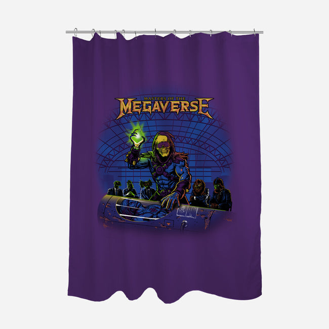 Masters Of The Megaverse-None-Polyester-Shower Curtain-Roni Nucleart