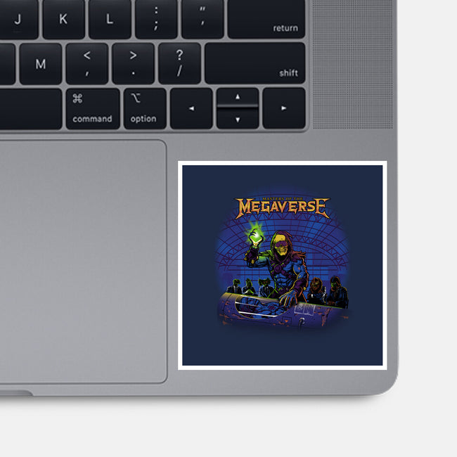 Masters Of The Megaverse-None-Glossy-Sticker-Roni Nucleart
