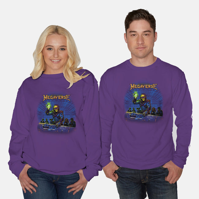 Masters Of The Megaverse-Unisex-Crew Neck-Sweatshirt-Roni Nucleart