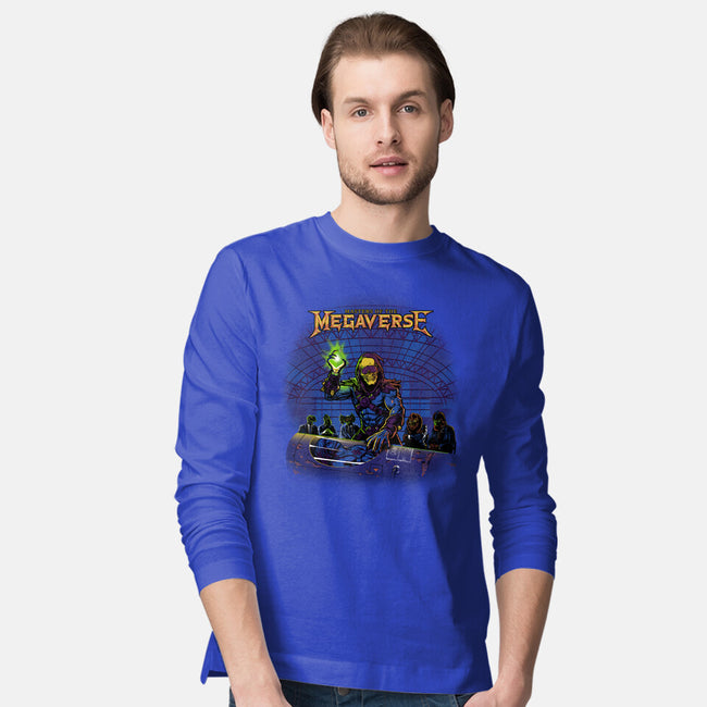 Masters Of The Megaverse-Mens-Long Sleeved-Tee-Roni Nucleart