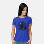 Masters Of The Megaverse-Womens-Basic-Tee-Roni Nucleart
