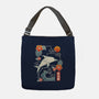 Origami Dolphin-None-Adjustable Tote-Bag-NemiMakeit