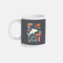 Origami Dolphin-None-Mug-Drinkware-NemiMakeit