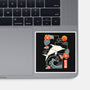 Origami Dolphin-None-Glossy-Sticker-NemiMakeit