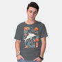 Origami Dolphin-Mens-Basic-Tee-NemiMakeit