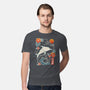 Origami Dolphin-Mens-Premium-Tee-NemiMakeit