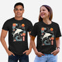 Origami Dolphin-Unisex-Basic-Tee-NemiMakeit