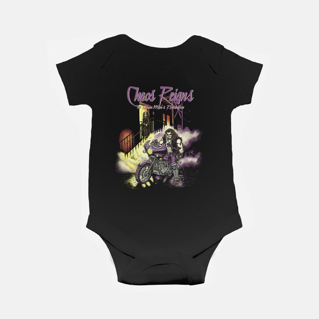 Chaos Reigns-Baby-Basic-Onesie-Betmac