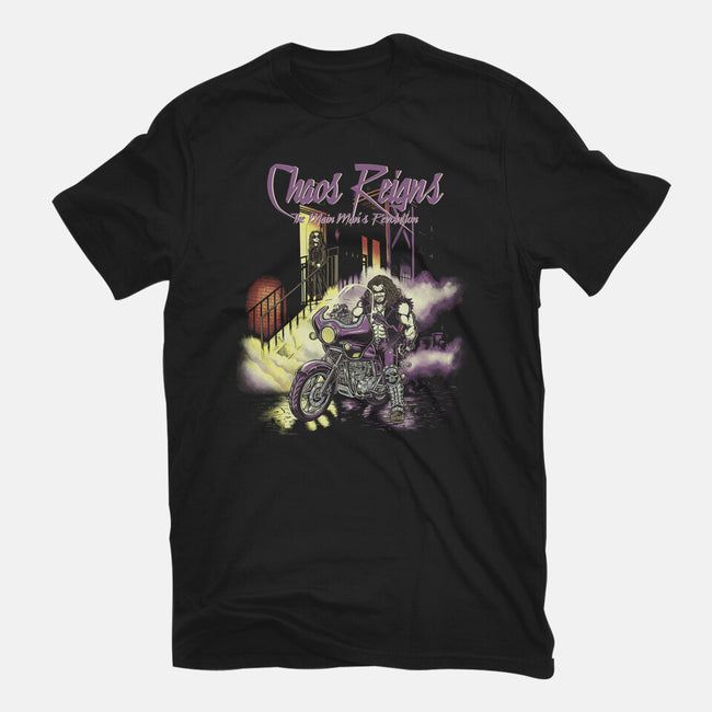 Chaos Reigns-Womens-Basic-Tee-Betmac
