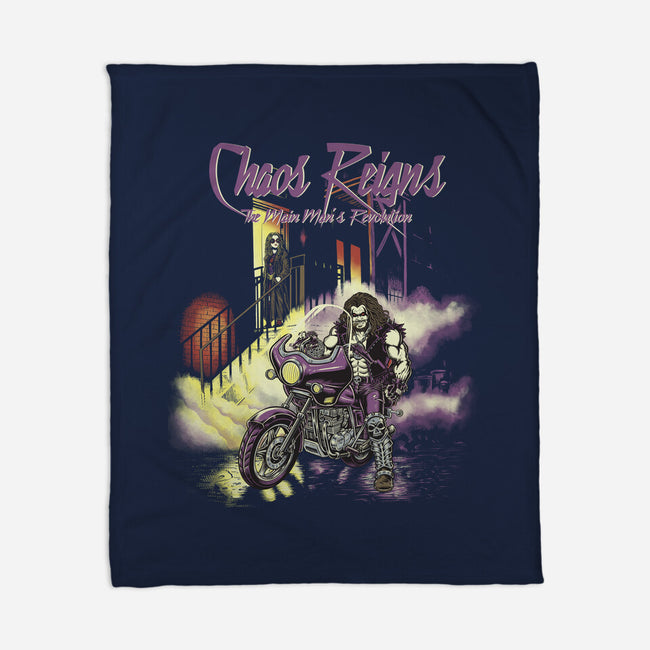 Chaos Reigns-None-Fleece-Blanket-Betmac