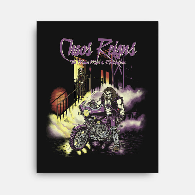 Chaos Reigns-None-Stretched-Canvas-Betmac
