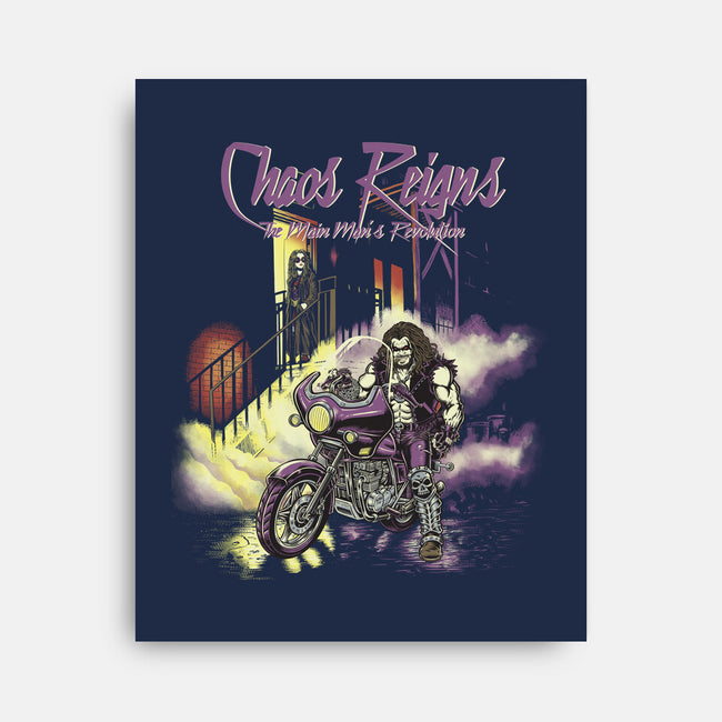 Chaos Reigns-None-Stretched-Canvas-Betmac