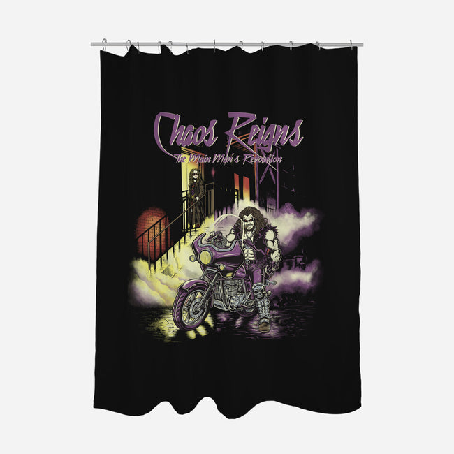 Chaos Reigns-None-Polyester-Shower Curtain-Betmac