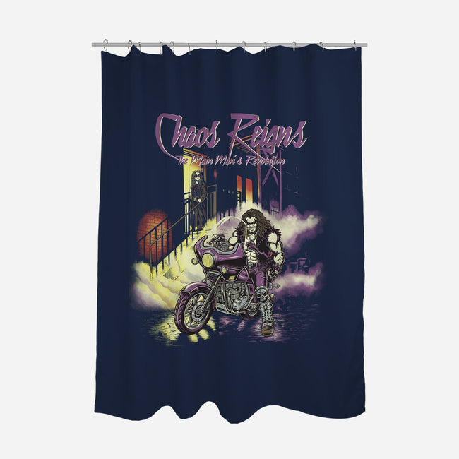 Chaos Reigns-None-Polyester-Shower Curtain-Betmac