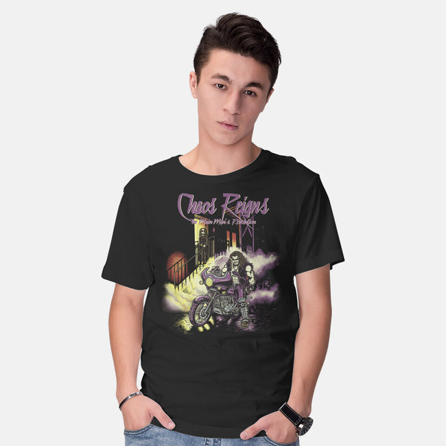 Chaos Reigns-Mens-Basic-Tee-Betmac