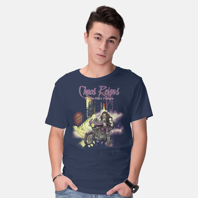 Chaos Reigns-Mens-Basic-Tee-Betmac