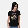Chaos Reigns-Womens-Basic-Tee-Betmac