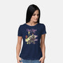 Chaos Reigns-Womens-Basic-Tee-Betmac