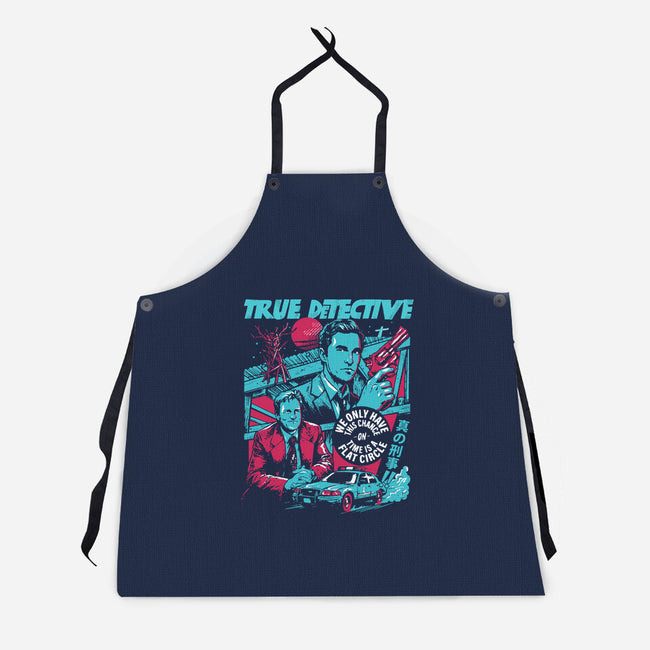 Two Police Officers-Unisex-Kitchen-Apron-Diego Gurgell