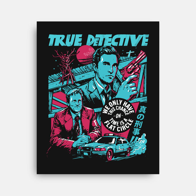 Two Police Officers-None-Stretched-Canvas-Diego Gurgell