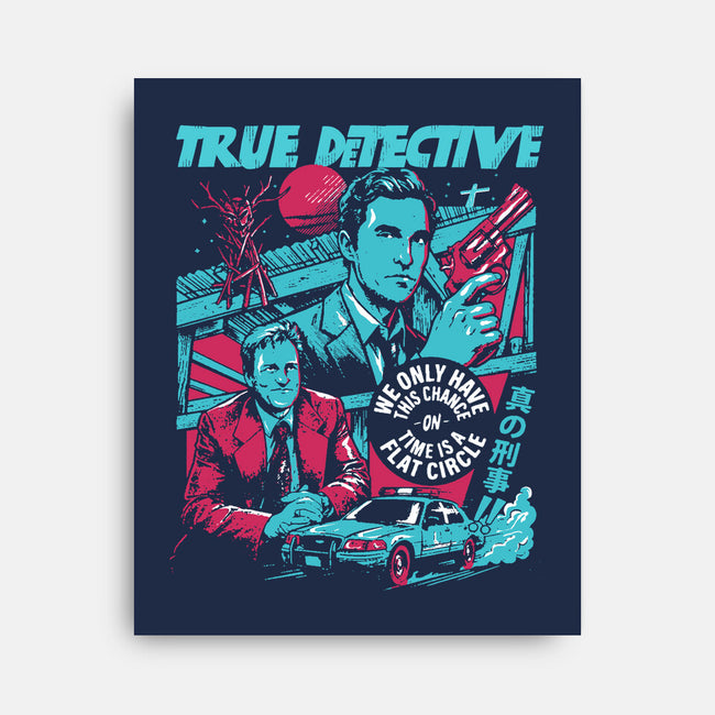 Two Police Officers-None-Stretched-Canvas-Diego Gurgell