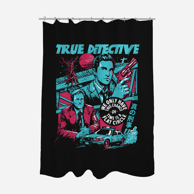 Two Police Officers-None-Polyester-Shower Curtain-Diego Gurgell