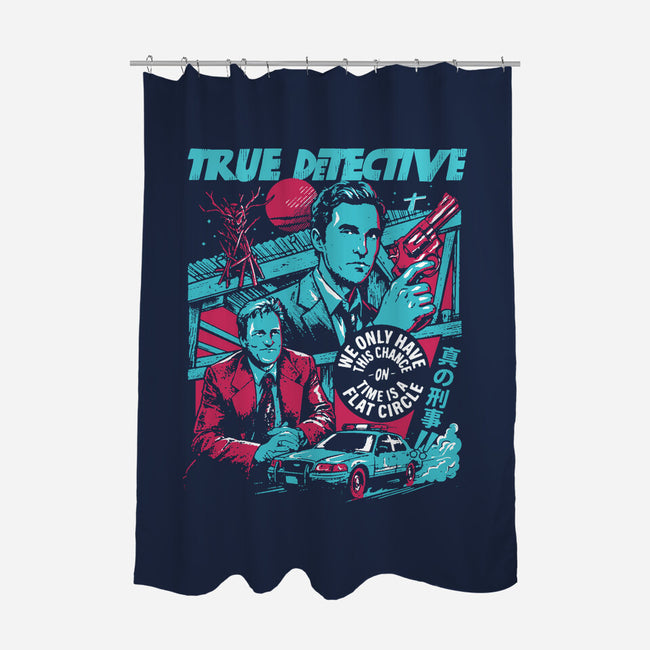 Two Police Officers-None-Polyester-Shower Curtain-Diego Gurgell