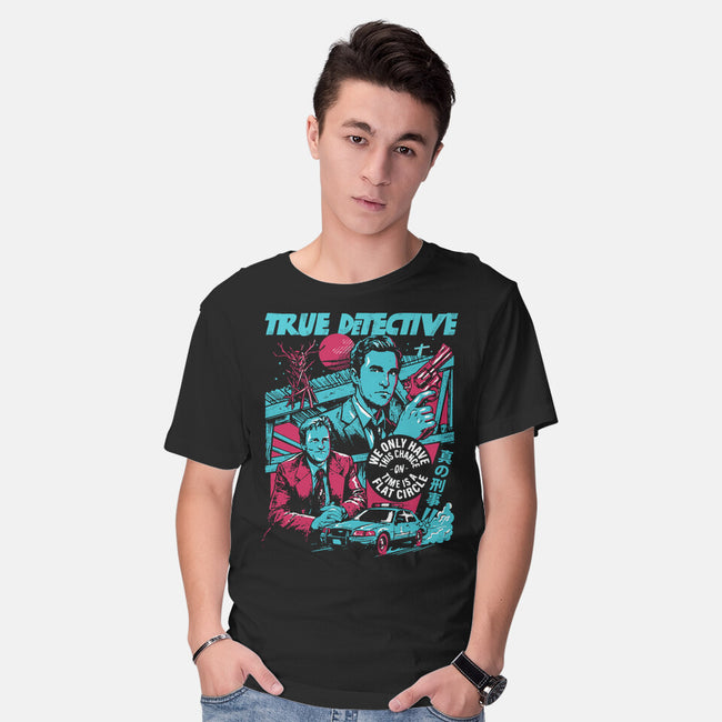 Two Police Officers-Mens-Basic-Tee-Diego Gurgell