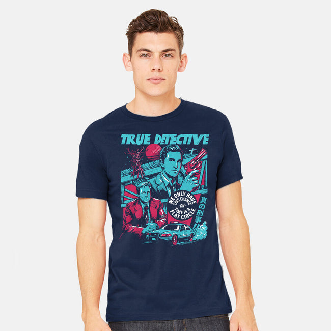 Two Police Officers-Mens-Heavyweight-Tee-Diego Gurgell