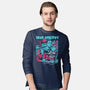 Two Police Officers-Mens-Long Sleeved-Tee-Diego Gurgell