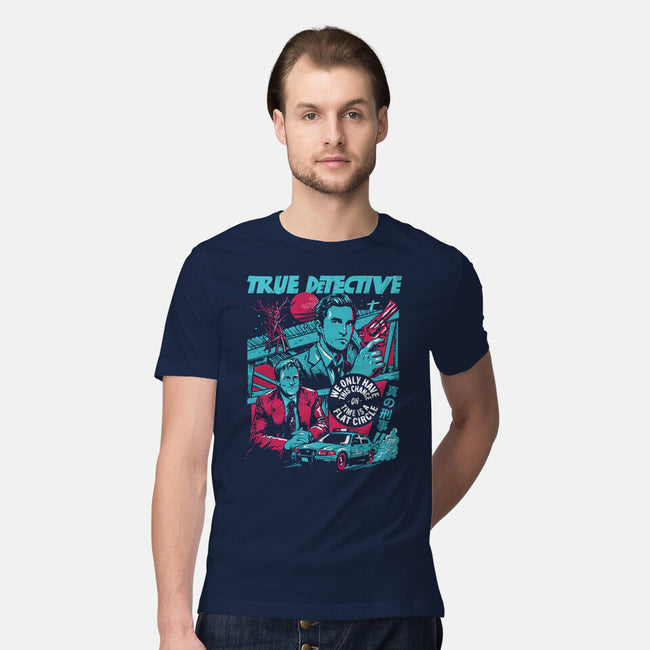 Two Police Officers-Mens-Premium-Tee-Diego Gurgell