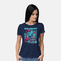 Two Police Officers-Womens-Basic-Tee-Diego Gurgell