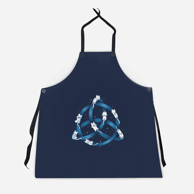 Celtic Kitten-Unisex-Kitchen-Apron-Vallina84