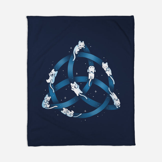 Celtic Kitten-None-Fleece-Blanket-Vallina84