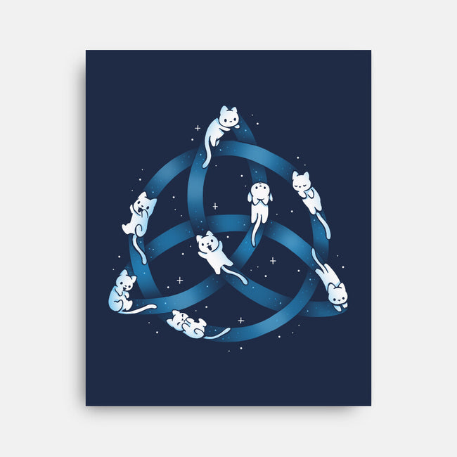 Celtic Kitten-None-Stretched-Canvas-Vallina84