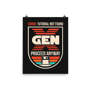 Gen X No Tutorial Needed